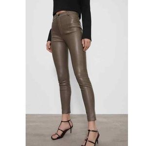 Zara Leather Leggings